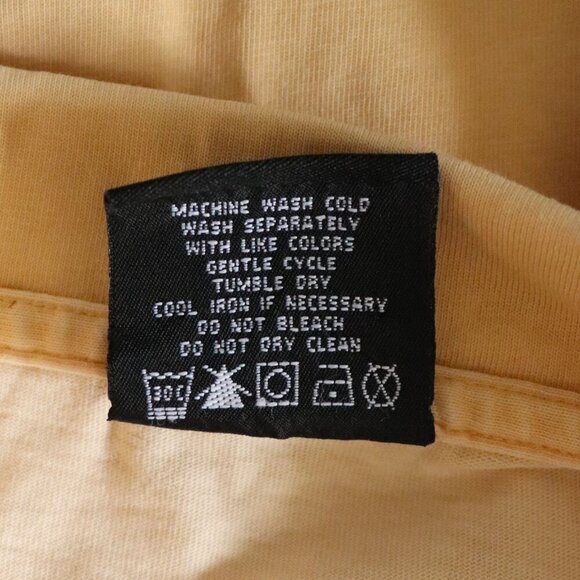 Ralph Lauren Polo Men's Large Collared Pullover Yellow Short Sleeve T-Shirt Top - Picture 10 of 10